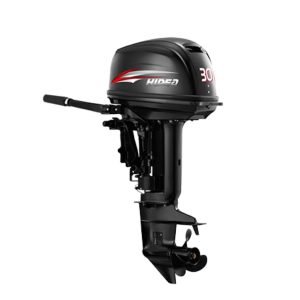 Portable 15'' Gasoline 2 Stroke Hidea 30HP Manual Outboard Motor