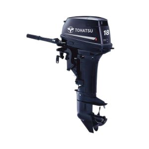 Original 2 Stroke 18HP Short Shaft Tohatsu Outboard Motor M18E2S